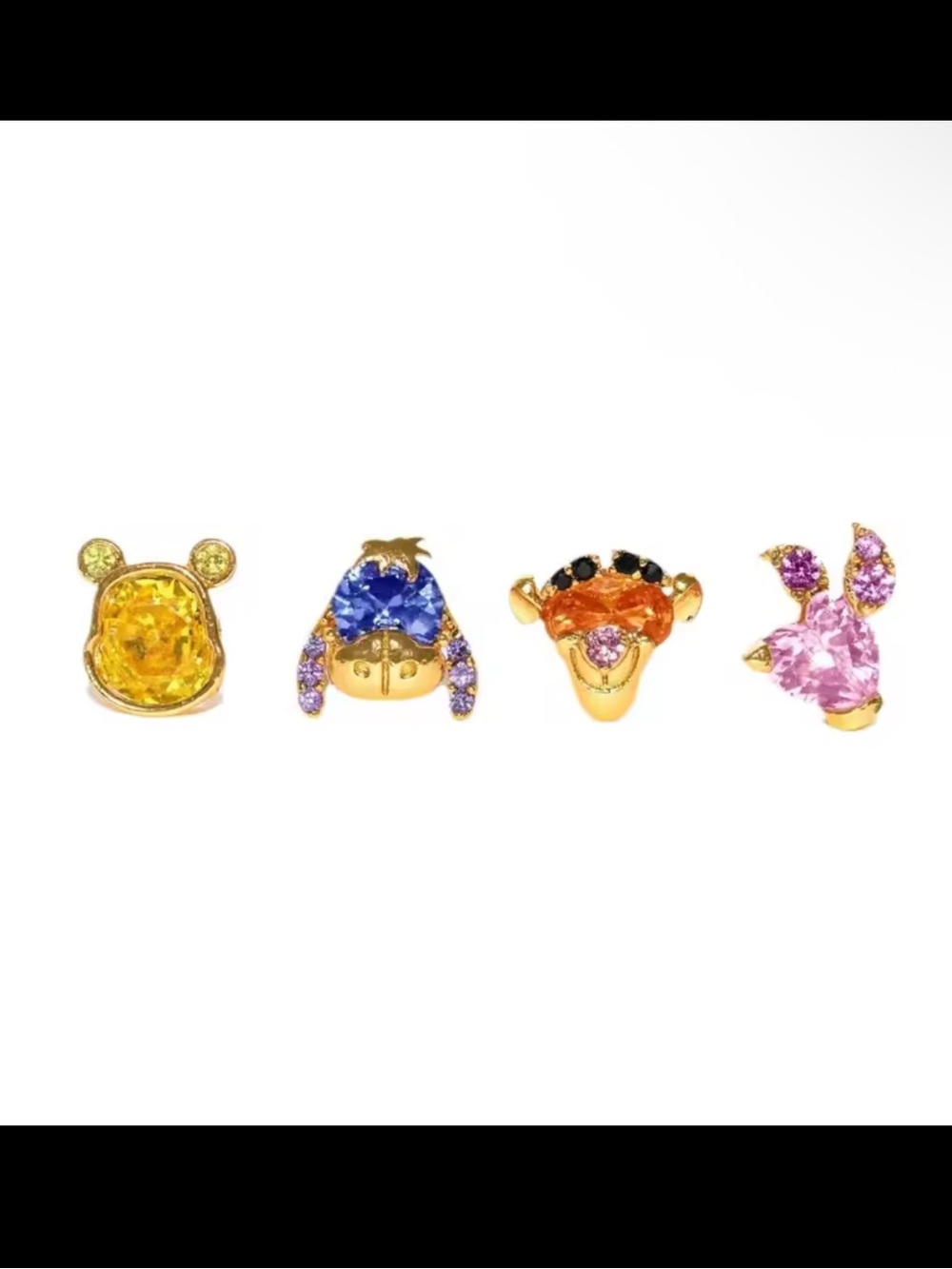 Disney’s Winnie The Pooh Stud Earrings Set
